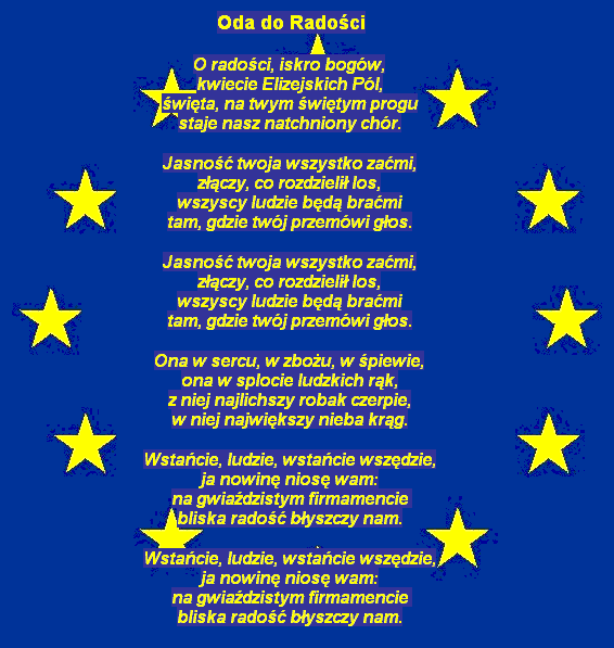National Anthem Of The European Union